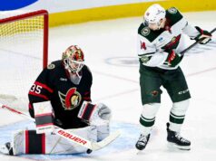 Senadores caem para Wild, não conseguem ganhar terreno na disputa dos playoffs