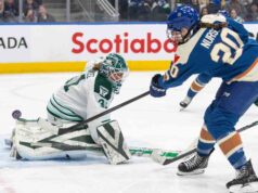 Eldridge marca duas vezes na vitória do Fleet Goldeneyes em Edmonton