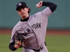 8 entradas de shutout de Fried, 4 RBIs de Rosario lideram os Yankees sobre os Purple Sox