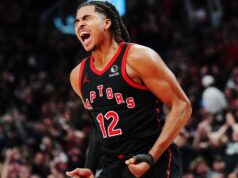 O novato Collin Murray-Boyles consolidando a posição ao lado dos melhores do Raptors