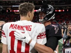 Eli Manning responde em meio a um debate comparando a ex-estrela dos Giants ao grande Matt Ryan dos Falcons
