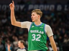 Cooper Flagg, do Mavericks, se torna o primeiro adolescente a marcar 50 pontos