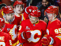 Parekh marca vencedor, Flames venceu Kings no último jogo da temporada