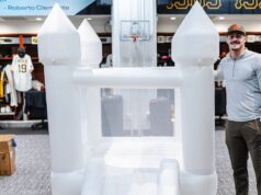 Pirates’ Skenes aluga pula-pula para comemorar o 20º aniversário de Griffin