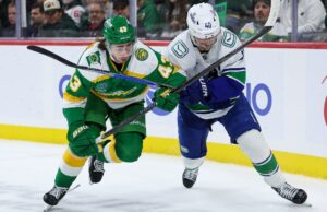 Wild ganha vaga nos playoffs com vitória, Canucks conquista oficialmente o último lugar