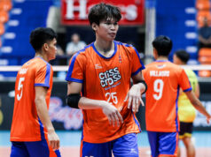 Spikers’ Turf: o ás da praia Alche Gupiteo estrela na corrida pelo título de Criss Cross