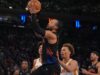 Jalen Brunson marca 39 pontos na vitória dos Knicks sobre Hawks pela liderança da série por 3-2