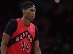 Walter dos Raptors é questionável para o jogo 3 contra Cavaliers