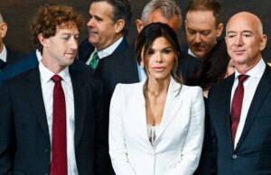 Lauren Sánchez Bezos defende cuidado picante de posse de Trump após reação negativa