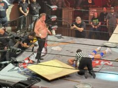 O ator de ‘The Bare Gun’ Paul Walter Hauser sangra oponente no primeiro present do Maple Leaf Professional nos EUA