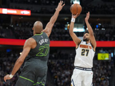 Murray e Jokic lideram o Nuggets na vitória sobre o Timberwolves na abertura física