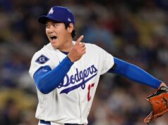 Ohtani rebate 9 em 6 entradas no segundo desempenho apenas de arremesso para os Dodgers