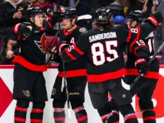 Senadores derrotam Lightning para aumentar o controle na vaga nos playoffs