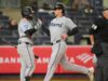 A dobradinha de Pauley na oitava leva Marlins sobre os Yankees