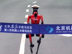 Robôs vencem humanos em meia maratona