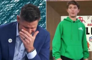Apresentador de esportes chora ao ouvir mensagem de filho autista durante o ‘melhor episódio de todos os tempos’