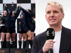 ‘Ridículo’ Jamie Laing criticado pelos espectadores da Boat Race por repetir a mesma pergunta