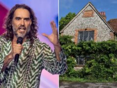 Moradores comemoram enquanto Russell Model vende pub antes do julgamento de estupro – mas ainda obtém lucro