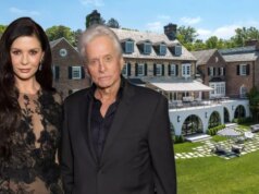 Catherine Zeta-Jones e Michael Douglas economizam US$ 2 milhões no preço pedido da mansão em Nova York