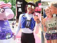 Como as celebridades se saíram na Maratona de Londres – de Cynthia Erivo a Daddy Pig