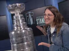 PT IMAGENS | Da grande visita aos estúdios da TVA: o cupê Stanley está em Montreal!