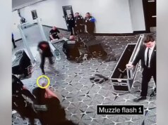 Fotos de vigilância mostram agentes do Serviço Secreto atirando contra o suposto assassino de Trump dentro de um lodge em DC