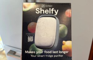 Análise do purificador de geladeira inteligente Vitesy Shelfy 2: caixa pequena, grandes promessas