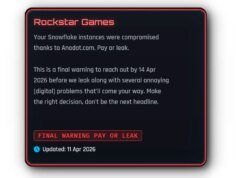 Rockstar foi hackeada novamente, mas diz que não é grande coisa