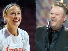 Sophie Cunningham do Fever teve uma reação inestimável quando Blake Shelton apareceu para treinar