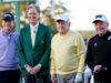 Jack Nicklaus, Gary Participant e Tom Watson abrem o Masters