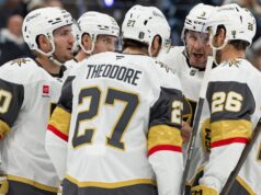 Golden Knights jogam falas no liquidificador na esperança de uma série noturna com Mammoth