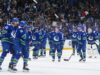 DeBrusk marca vencedor do OT, Canucks vence Kings
