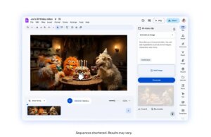 O Google agora permite direcionar avatares por meio de prompts em seu aplicativo Vids