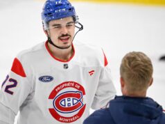 Arber Xhekaj é esposa de seu papel de merveille com o Canadá