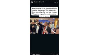 Colaborador do meio de comunicação de extrema esquerda pede ‘acabar com Israel’, diz que os israelenses ‘não devem se sentir seguros’