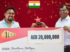 ‘Achei que fosse spam’: expatriado indiano ganha Dh20 milhões no sorteio do Large Ticket de Abu Dhabi