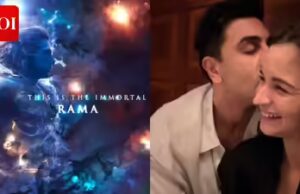 Alia analisa a vez de Ranbir como Rama: ‘Fora deste mundo’