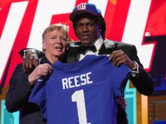 As bizarras decisões do draft dos Giants deixam o craque frustrado, pois as verdadeiras necessidades não são atendidas na primeira rodada