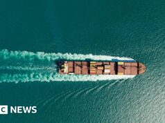 Navio de propriedade francesa passa pelo Estreito de Ormuz