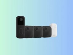 Este pacote Blink oferece uma campainha de vídeo e três câmeras externas por US $ 103, e nada precisa de fiação