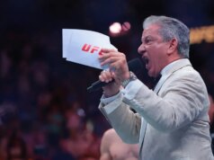 O locutor do ringue do UFC, Bruce Buffer, espera que as lutas na Casa Branca sejam ‘um espetáculo’ à medida que o evento se aproxima