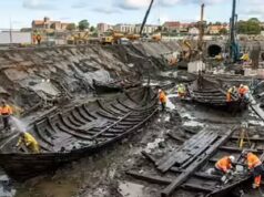 Enterrado sob uma cidade sueca: seis naufrágios centenários descobertos durante um projeto ferroviário