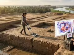 Enterrada há 2.500 anos: estrutura gigante perdida descoberta sob o Delta do Nilo, no Egito