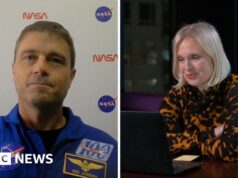 Comandante Artemis conta à BBC sobre a cratera ‘poderosa’ que leva o nome de sua falecida esposa