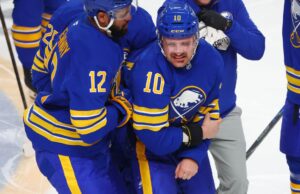 Sam Carrick, do Sabres, semana a semana com lesão no braço