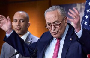 Schumer e Jeffries processam Trump e o acusam de tentar ‘fraudar’ a votação por correspondência