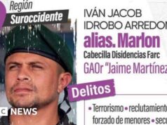 Colômbia oferece recompensa recorde de US$ 1,4 milhão para rebelde que responsabiliza por ataque a bomba mortal