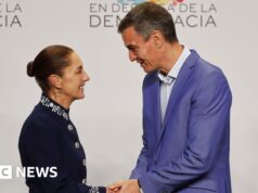 Sheinbaum do México nega ‘crise diplomática’ com Espanha após disputa de conquista