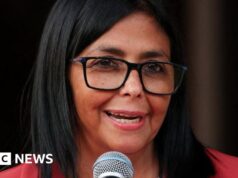 EUA suspendem sanções à líder interina venezuelana Delcy Rodríguez