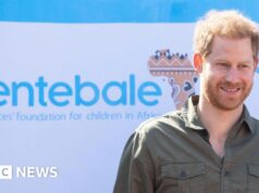 Príncipe Harry processado por difamação pela instituição de caridade Sentebale que ele co-fundou